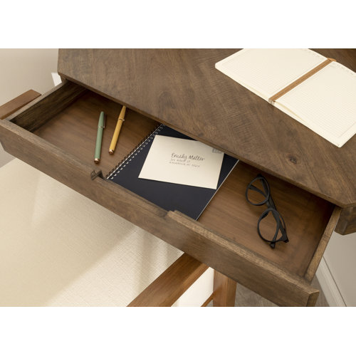 Corner Floating Desk & Reviews AllModern